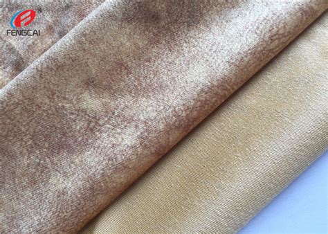 100 Polyester Micro Fleece Tricot Fabric Custom Dyed Sofa Velvet