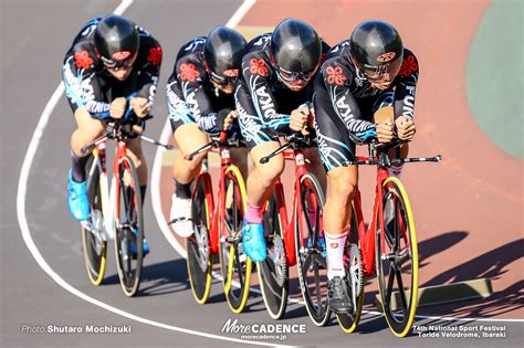 男子チームパシュート予選は福岡が1位通過、女子チームスプリント梶原and山口が日本新／茨城国体 自転車トラック競技3日目 More