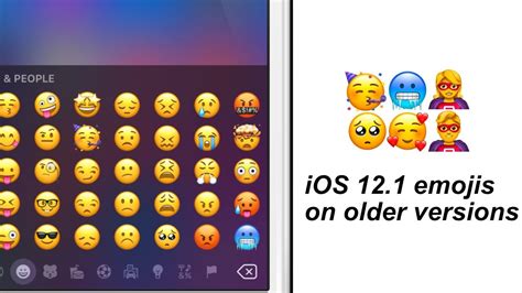 How To GET IOS 12 1 Emojis On IOS 11 11 4 1 10 Jailbreak Only