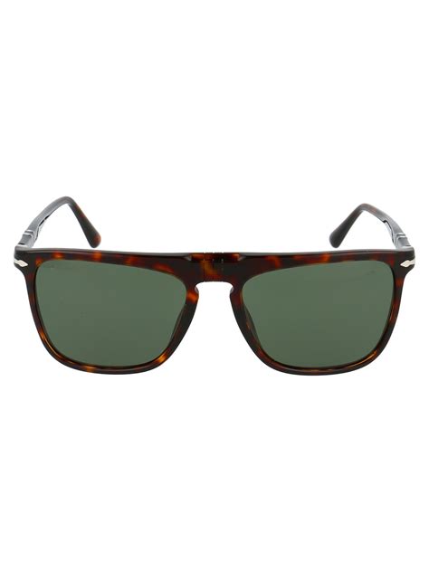 Persol Square Frame Sunglasses In Brown Modesens