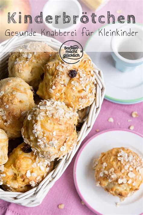 Knabber Brötchen für Kleinkinder Backen macht glücklich Recipe