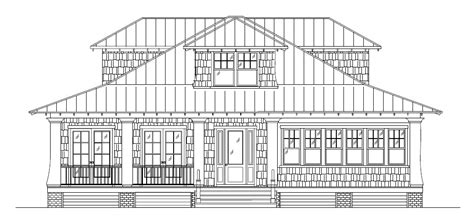 Coastal Cottage | 2 Story House Plans in FL | Glenn Layton Homes