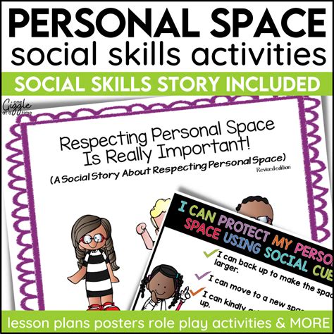 Personal Space Hands To Self Social Story Visuals Worksheets Self