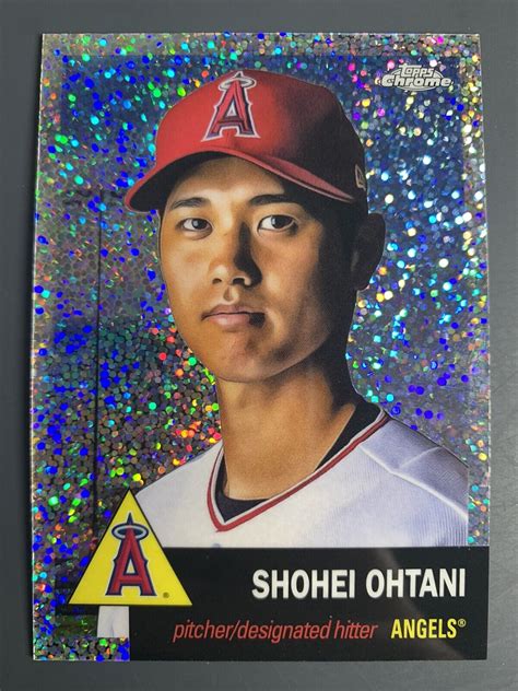 Topps Chrome Platinum Anniversary Shohei Ohtani Speckle