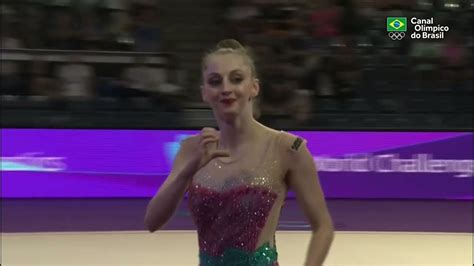 Boryana Kaleyn Bul Ribbon Final Rhythmic Gymnastics World Challenge Cup Cluj Napoca 2023 Youtube