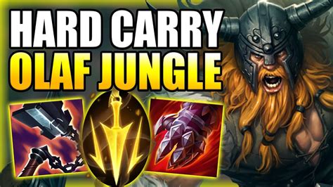 How To Play Olaf Jungle V Hard Carry In Season Best Build