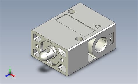 气立可CHELIC气动元件3D MV 20 01 STEP 模型图纸下载 懒石网