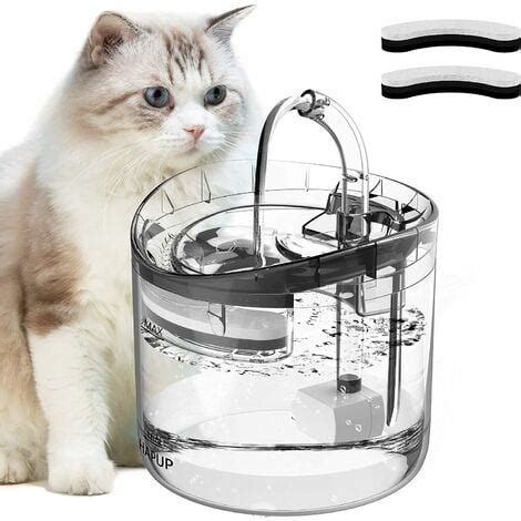 Fontaine a Eau pour Chat Automatique 1 8L Fontaines à Eau pour Chats