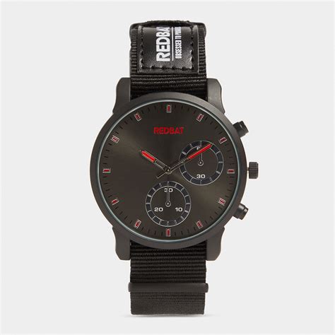 Redbat Nylon Blackred Watch