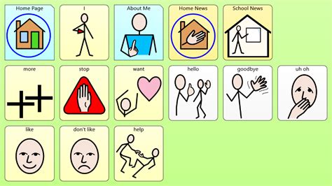 Talk Together For G3 Stage 1 Widgit Online Grids