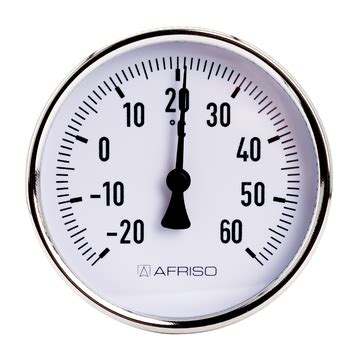 Bimetall Standardthermometer Bith St Afriso Afriso