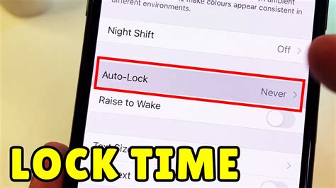 How To Change Auto Lock Time On IPhone How To Change Screen Timeout