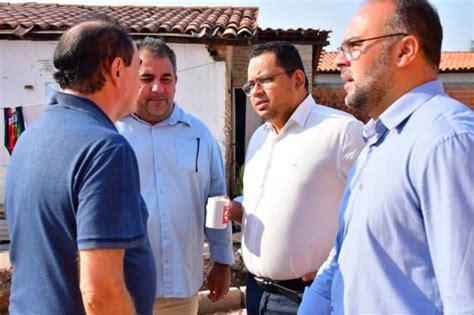 Vereadores Acompanham Prefeito Ant Nio Reis Em Visita A Obras De