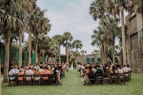 Atalaya Castle Wedding Murrells Inlet Sc Madison Zach