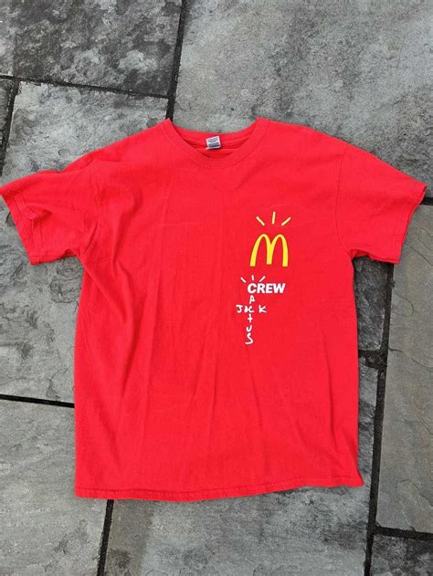 Travis Scott Travis Scott x Mcdonald’s Crew Shirt - Gem