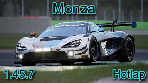 Assetto Corsa Competizione Mclaren 720s Gt3 Evo Monza Hotlap 1457