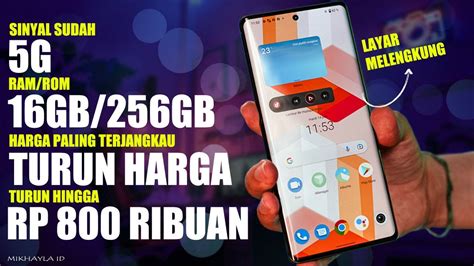 HARGA TURUN SAATNYA DIBELI 8 HP JARINGAN 5G TERBAIK RAM 8GB ROM