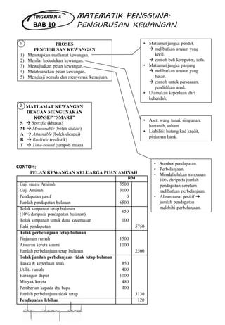 nota matematik spm