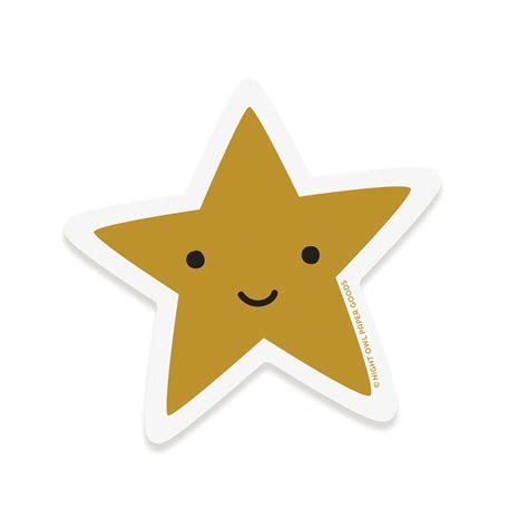 Gold Star ‹ Stickers ‹ Accessories « Night Owl Paper Goods — Stationery ...