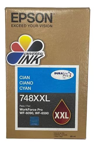 Cartucho Epson 748xxl Azul cian Original Envío gratis