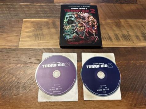 Terrifier 2 4k Ultra Hdblu Raysteelbookdamien Leones2 Discno