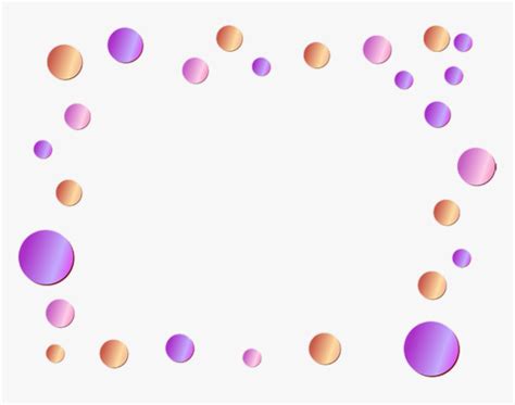 Transparent Bubbles Border Clipart - Bubbles Borders, HD Png Download ...