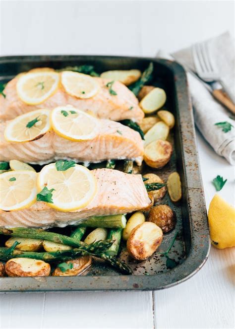 Zalm Uit De Oven Met Citroen Recept Recept Zalm Oven Eten Recepten