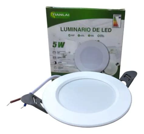 L Mpara Led Empotrable W Spot Para Bote Pulgadas Pz Color Blanco