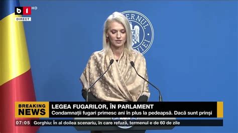 CE PREVEDE LEGEA FUGARILOR Știri B1TV 30 nov 2023 YouTube