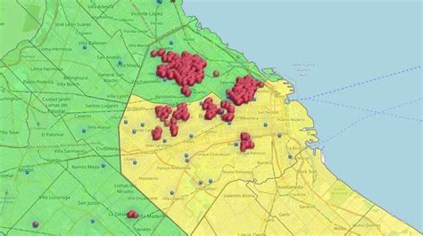 El Mapa De Los Cortes De Luz Chequeá Si Tu Zona Está Afectada Tn