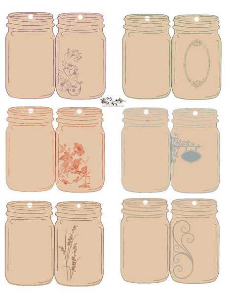 Ball Jar Labels Printable - Printable Calendars AT A GLANCE