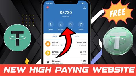 USDT Earning Site Get Free Crypto Crypto Earning Apps Earn Free