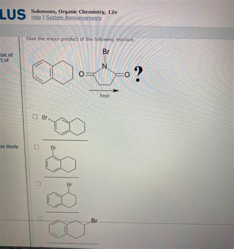 Solved Lus Solomons Organic Chemistry E Help System Chegg