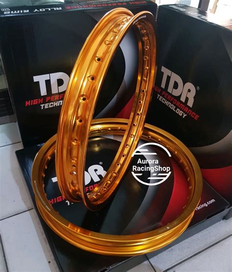 Jual Velg Tdr W Shape Ring X Warna Gold Di Lapak Aurora