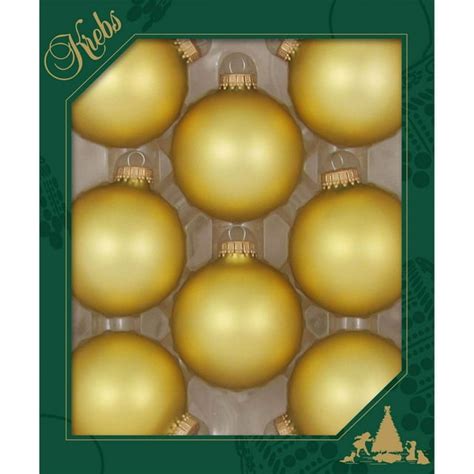 Glass Christmas Tree Ornaments 67mm 2 63 [8 Pieces] Designer Balls