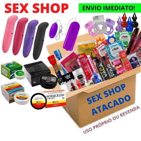 Kit Sex Shop Vibradores E Produtos Er Ticos Para Adultos E