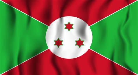 Flag Of Burundi 9286652 Vector Art At Vecteezy