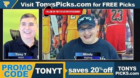 Game Day Picks Show Live Expert Nba Ncaab Picks Predictions Tonys Picks 332023 Video