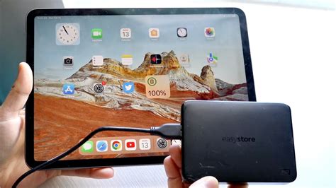 How To Connect External Hard Drive Ssd To Ipad Youtube