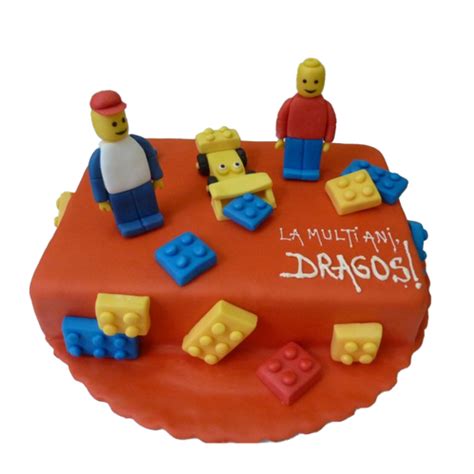 Tort Lego Rosu Dolce Principessa