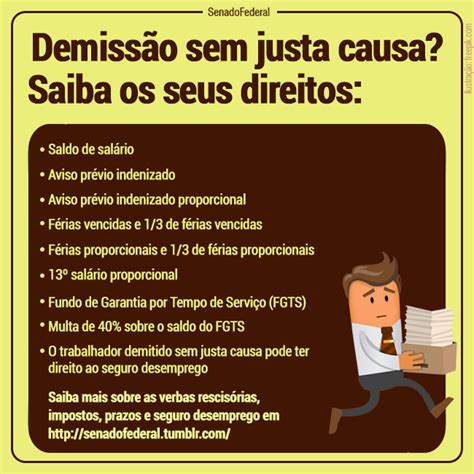 Demiss O Sem Justa Causa Saiba Quais S O Seus Direitos