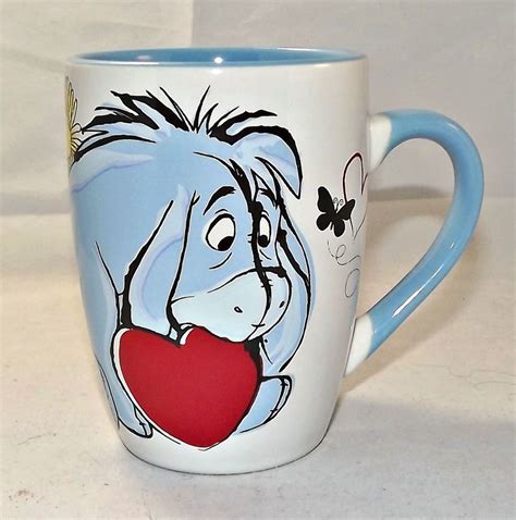 Eeyore Mug 41 2 H Coffee Cup EUC Eeyore Mugs Disney Mugs