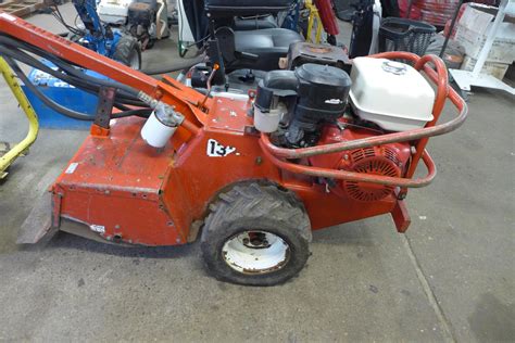 A Barreto Hydraulic Drive Rotavator Tiller With A Hp Honda Engine