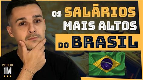 As 10 ProfissÕes Mais Bem Pagas Do Brasil Em 2021 Youtube