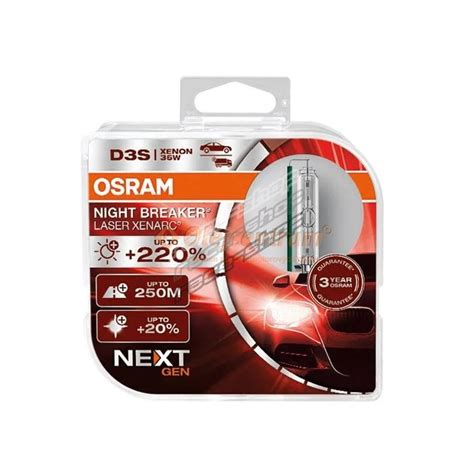 Osram Lampade Allo Xeno Xenarc Night Breaker Laser Next Gen D S