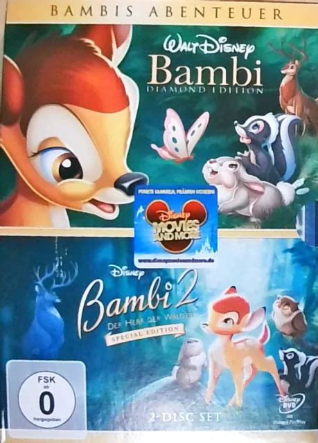 Bambi Bambi 2 Der Herr Der Wälder 2 Dvds Carol Kieffer Police