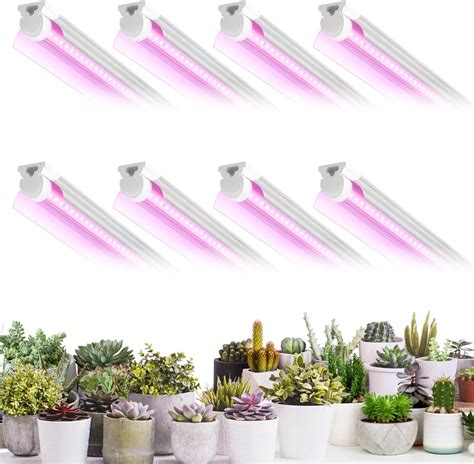 Amazon Barrina Plant Grow Light T8 LED Grow Light Strips 4FT 42W