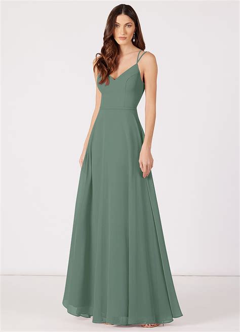 Eucalyptus Azazie Janine Bridesmaid Dresses Azazie