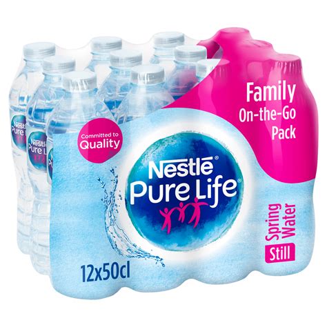 Nestle Pure Life Still Spring Water 12x500ml One Stop