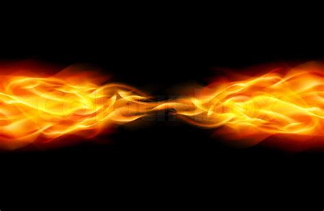 Abstract Flame Stock Vector Colourbox